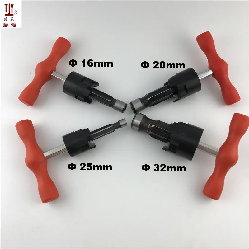 1pc 16/20/26/32MM Internal And External Chamfer Plastic Pipe Hand Reamer Plumbing Tools Manual Pipe Reamers