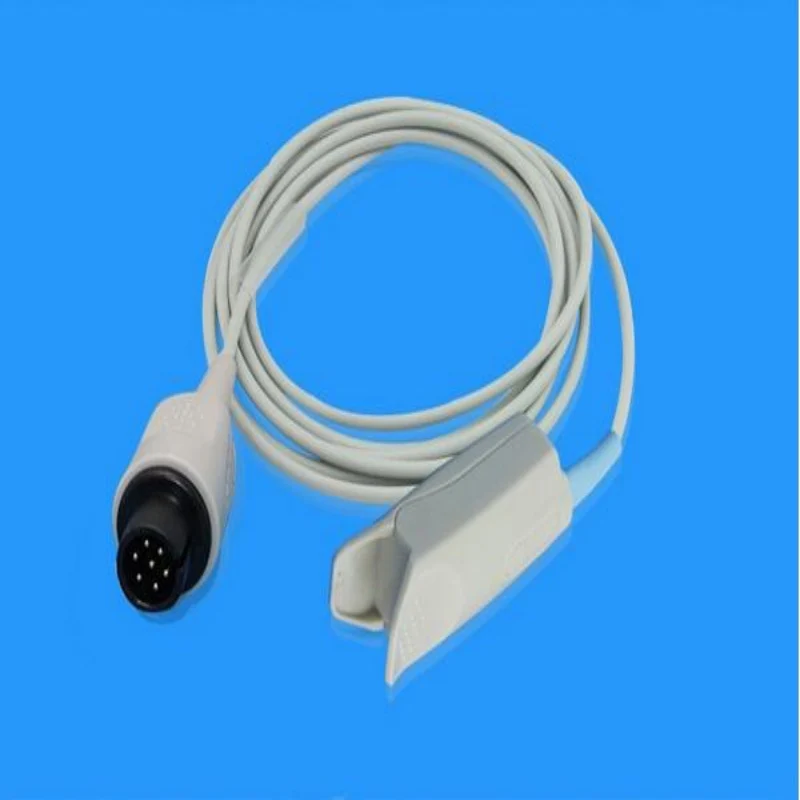 

Free Shipping Compatible for Bionet BM3 BM3 PLUS Round 7pin Adult FingerClip Spo2 Sensor Oximeter Probe Sensor,Oxygen Probe 3M