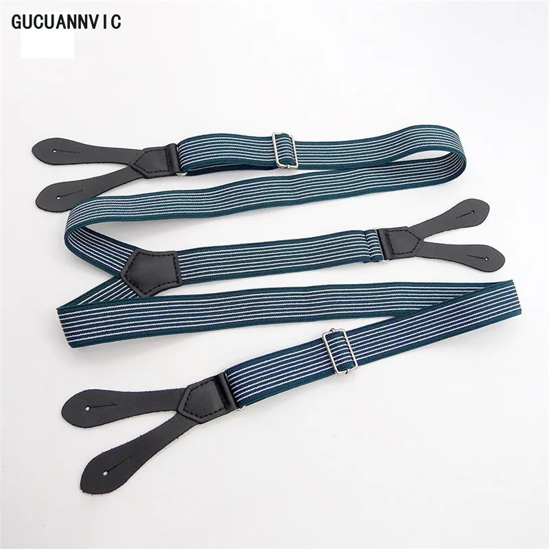 2.3*100Cm Men's Suspenders 6 Buckles Suspenders For Pants Harness Man Adjustable Braces Suspenders For Trousers Husband