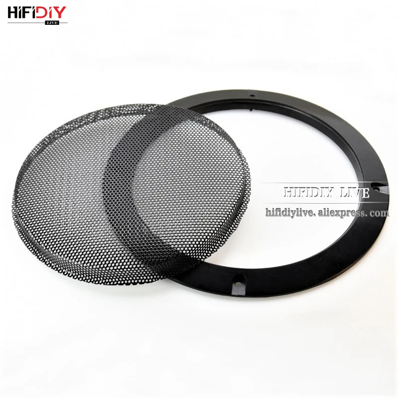 HIFIDIY LIVE 4 5 6 8 10 Zoll Lautsprecher-Netzabdeckung Hochwertige Auto- und Heim-Lautsprecherabdeckung Kunststoffrahmen Metall-Eisendraht-Gitter – Detail 20