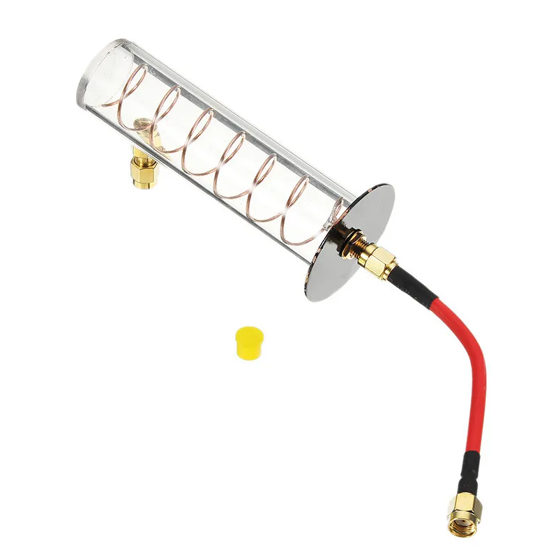 WYFPV 5.8G 16DBi RHCP Directional Spiral Spring Helical FPV Antenna 11cm RP-SMA / SMA for FPV Transmitter TX RC Models DIY Accs