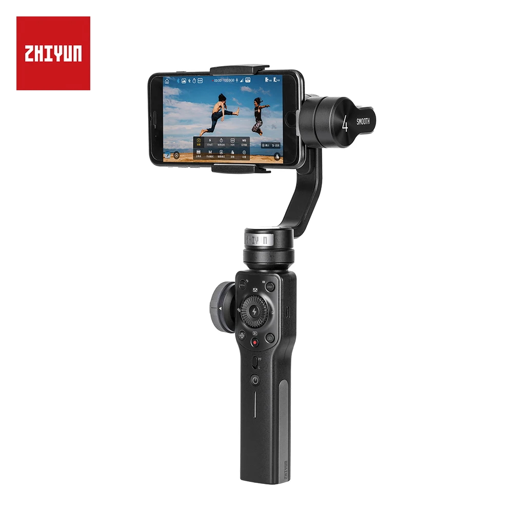 

ZHIYUN Smooth 4 5 3 Axis Handheld Gimbal Smartphone Stabilizer for IPhone 13 PRO Huawei Xiaomi Redmi Phone For Vlog Live Video