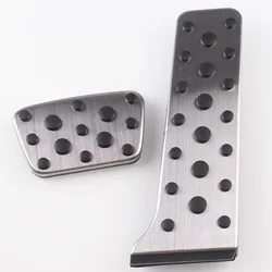 Foot Pedal Rest Fuel Brake Plate Cover For Toyota Reiz Crown For Lexus GS IS LS Auto accessories