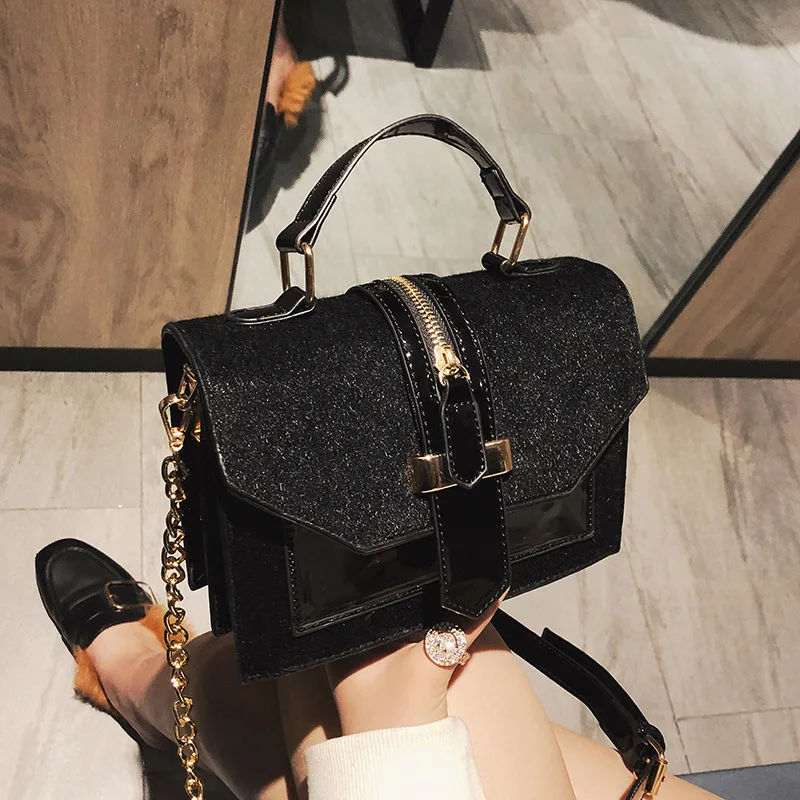 Bolsa de ombro de pele sintética com correntes, bolsa luxuosa com estampa de leopardo, designer de marca, bolsa crossbody para mulheres, bolsa