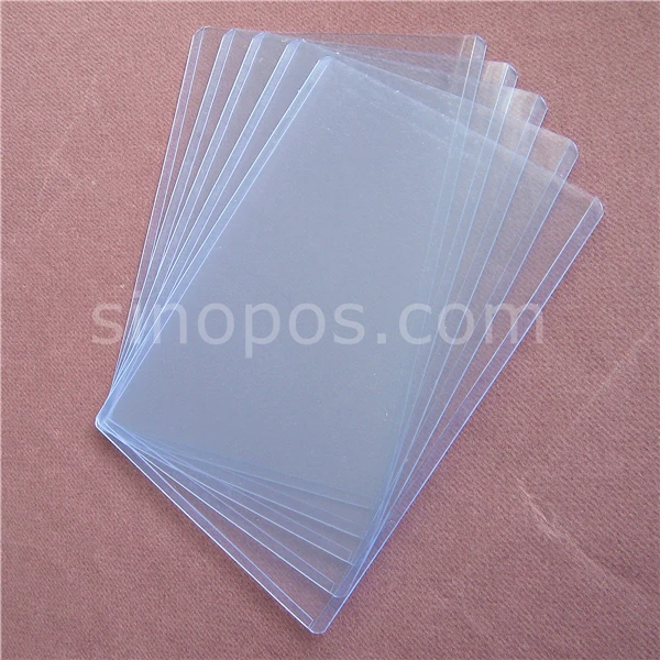 a6 plastic card sleeves 12 Pack Size Clear Sheet Protectors 3.4 x 6.3 Inch Page Protectors Top Loading Paper Protector for 6 Ring Binders, Acid-Free, Archival Safe for Documents and Photos : Office Products The adhesive is on the bag flap to secure your product and can be adjusted for a snug fit Vinyl Pouch Sign Holder, A4