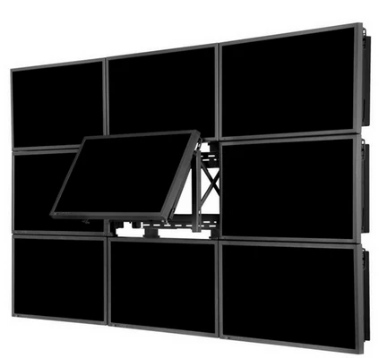 超スリムLCDビデオウォールスクリーン,3x3,46インチ,超狭スプライスプライススクリーン付き