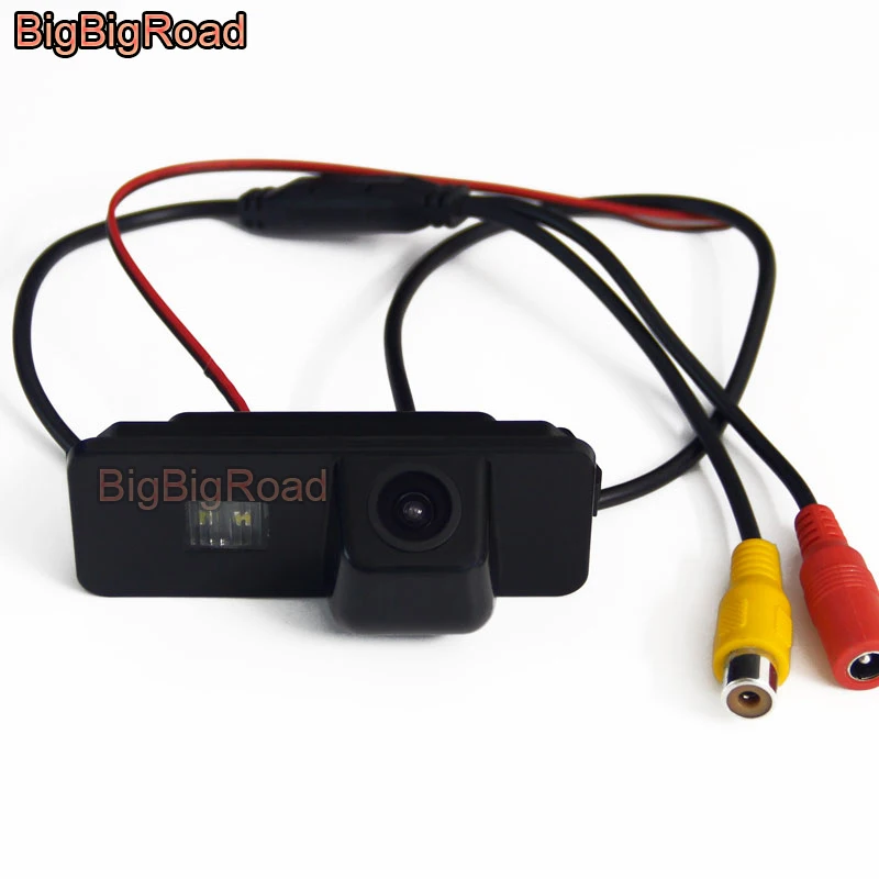 

BigBigRoad For Volkswagen Amarok / Robust 2010 - 2014 Car Rear View Backup Parking CCD Camera Waterproof Night Vision