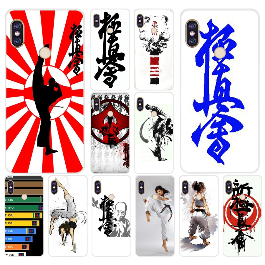 259FG Oyama Kyokushin Karate Soft Silicone Tpu Cover phone Case for xiaomi redmi 5A 8 8A 5Plus note 5 5A 8 8t Pro