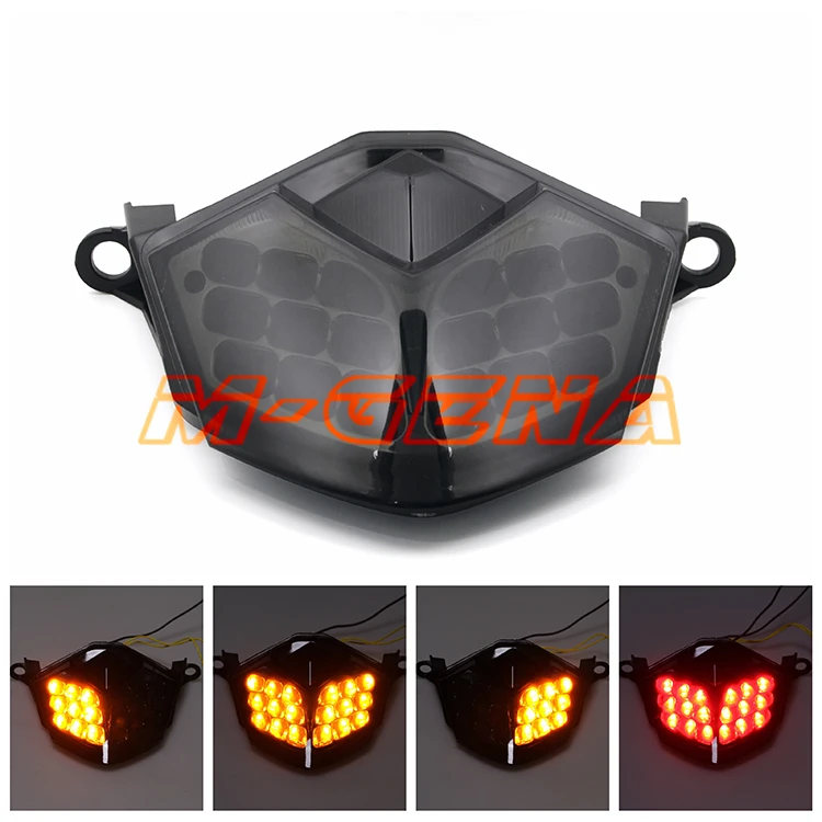 Motorcycle Rear Tail Signal Stop Light Lamp Integrated For Z750 2007-2011 Z1000 2007-2008-2009 ZX6R 2009-10-2011 ZX10R 08-09-10