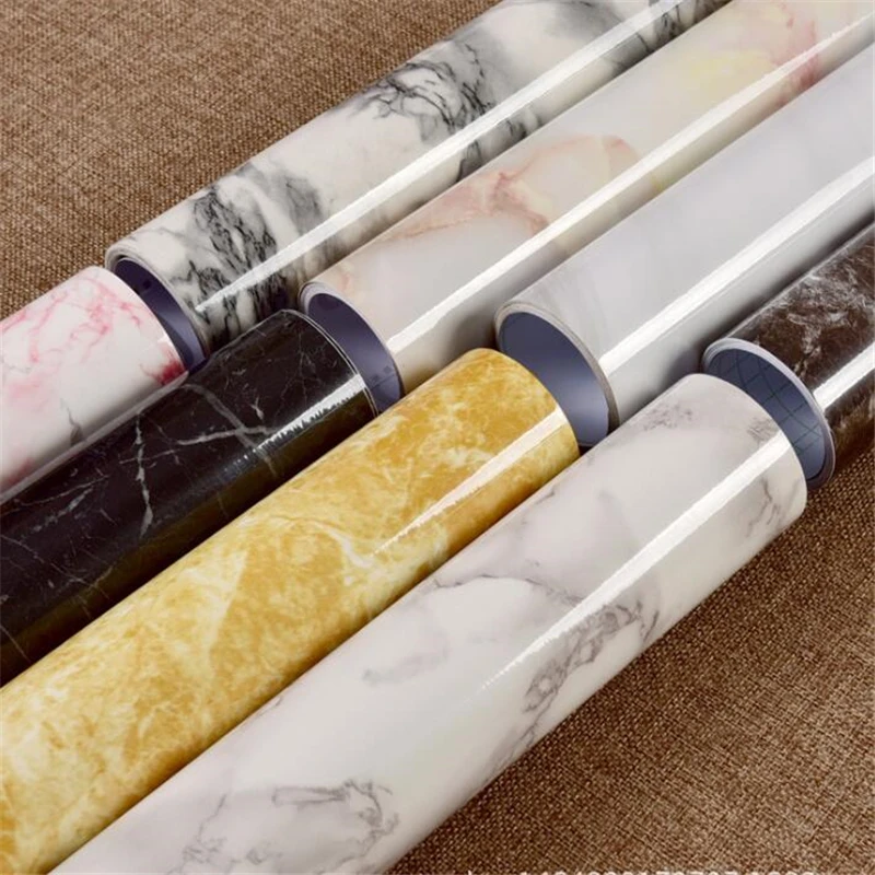 wellyu Imitation stone PVC self-adhesive wallpaper waterproof wear-resistant furniture renovation paint stove cabinet stickers