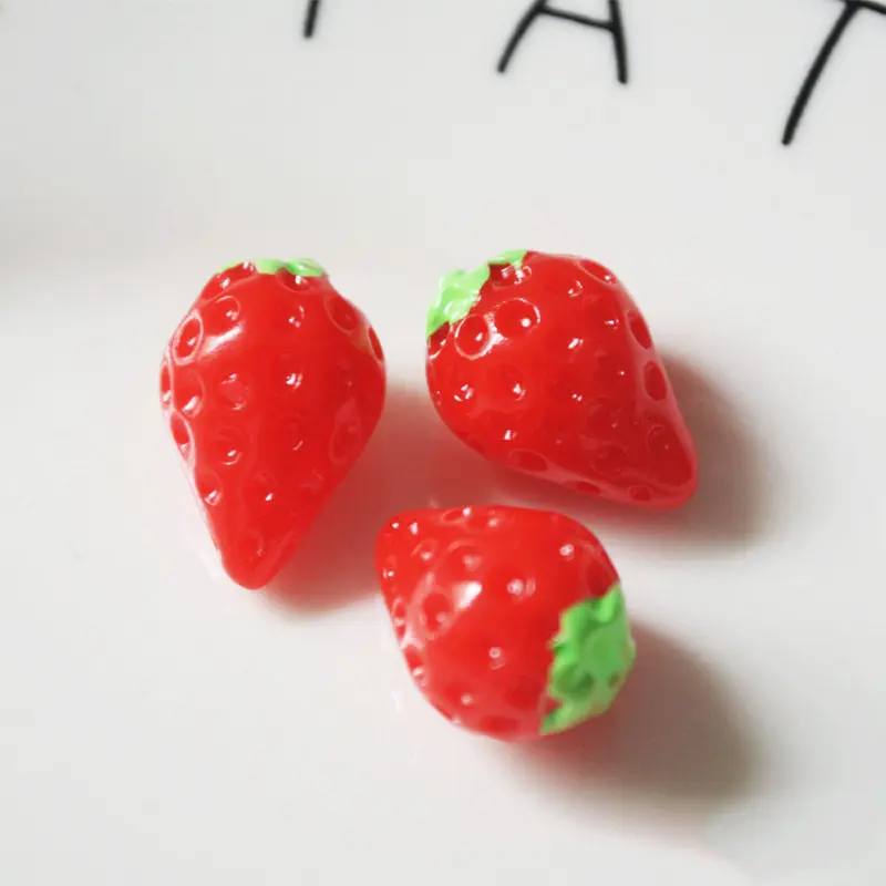 6pcs Mini Strawberry Decoration DIY Craft Kit Supplies New Arrival Decoration Supplies