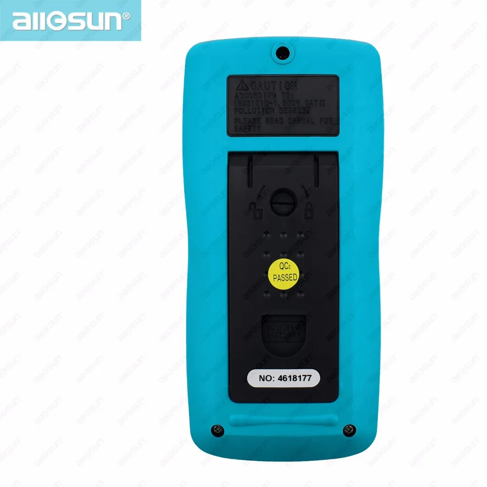 ALL SUN Digital Multimeter Diode Transistor Battery Tester AC/DC Ammeter Voltmeter Ohm Portable Meter voltage meter EM420B