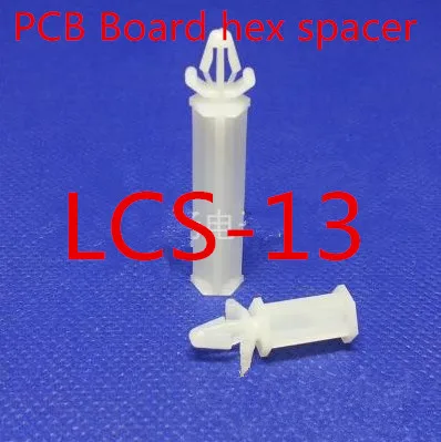 

1000pcs /lot LCS-13 13mm PCB board nylon spacer fit for 4mm hole