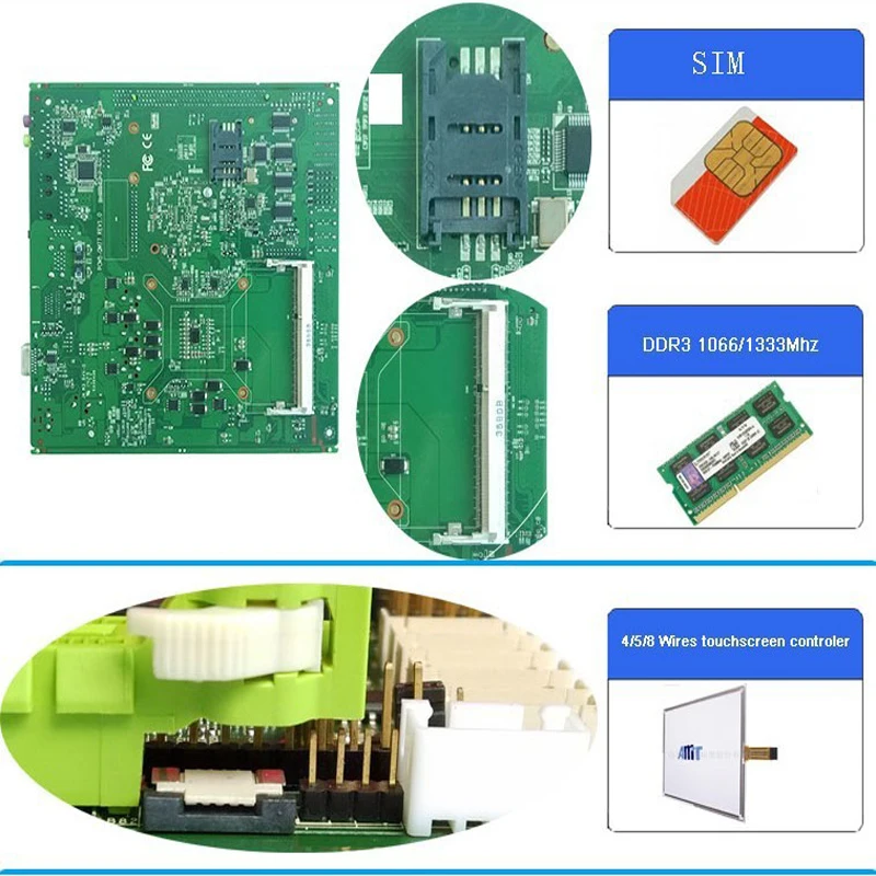 Mini placa base Intel core i7-3610QM, CPU con 2 ranuras xPCI, placa base Industrial ITX