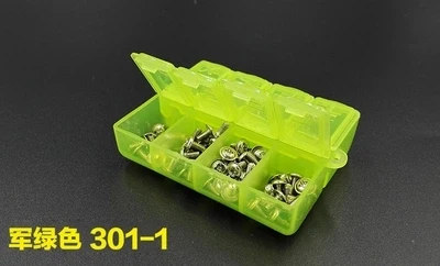 1pc 2 color E-301-1 8 Cells SMD SMT IC Electronic Component Mini Storage Box and Practical Jewelry Storaged Case 7.5CM*5.8CM*2CM