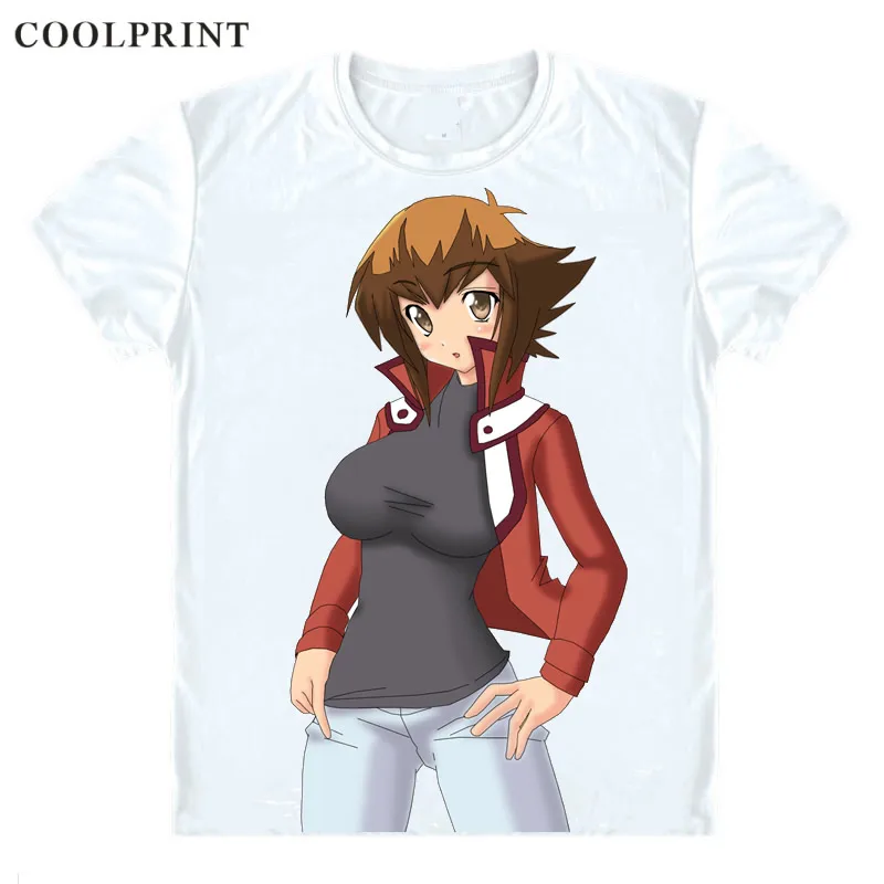 Juudai Yuuki Jaden Yuki Judai T Shirt Yu-Gi-Oh GX Duel Monsters Generation Next Men TShirt Premium T-Shirt Short Sleeve Shirts