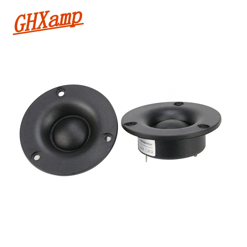 GHXAMP 3 INCH 8OHM 15W Fever Tweeter Speaker Super Treble 30KZ HIFI Silk Film Neodymium Bookshelf Sound Box Home Theater DIY 2PC