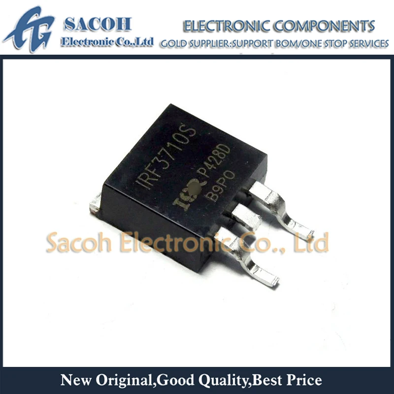 Refurbished Original 10Pcs/Lot IRF3710SPBF IRF3710S OR IRF3711S IRF3711ZS IRF3711ZCS TO-263 57A 100V Power MOSFET Transistor