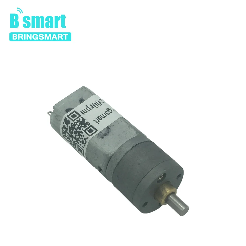 Bringsmrt JGA20-180 Reduction Motor Low Noise 12V Gearbox Electric Reversed Motor Robot High Torque Low Speed 6v Gear Motor