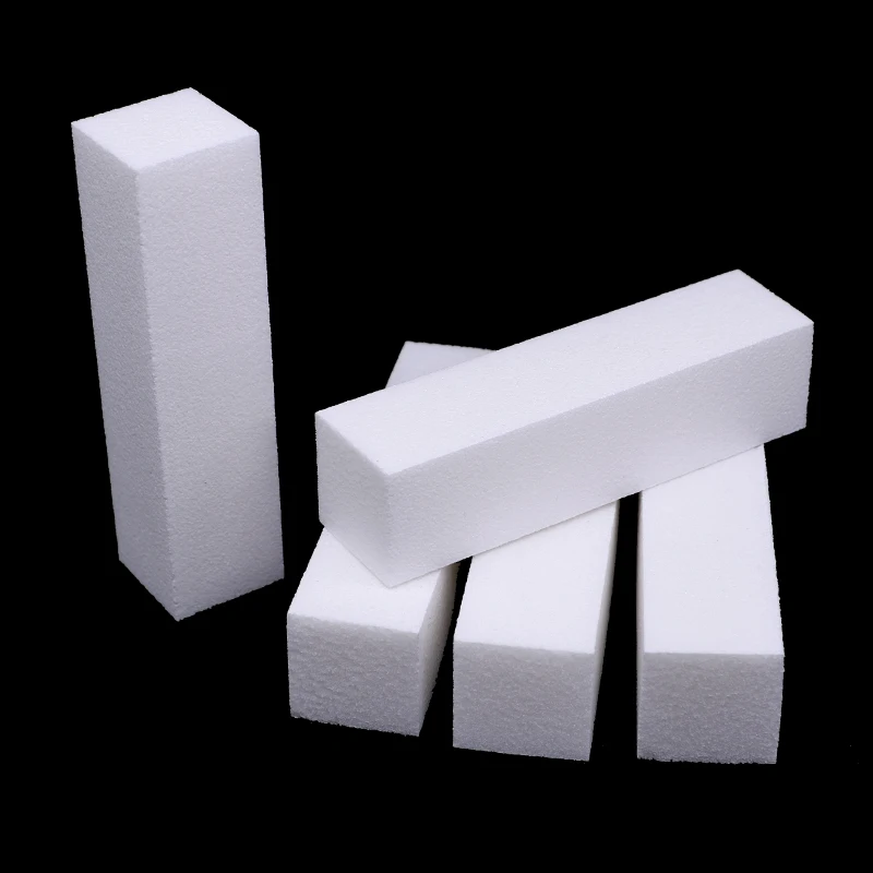 10Pcs/lot Nail File Sponge Nail Art Buffing Block Files Pedicure Manicure  White Buffer Block Nail  Glitter Tools Women Salon