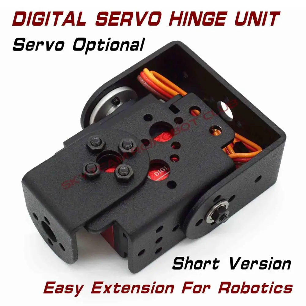 Jx Servo Standard Digital Servo Hinge Unit Robot Arm Extension Unit Compatible Wtih MG995 MG996R Standard Servos With Brackets