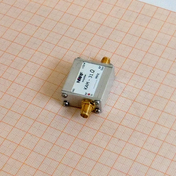 Free shipping KAM-310 RF amplifier 20~2500MHz (2.5GHz) wideband low noise amplifier