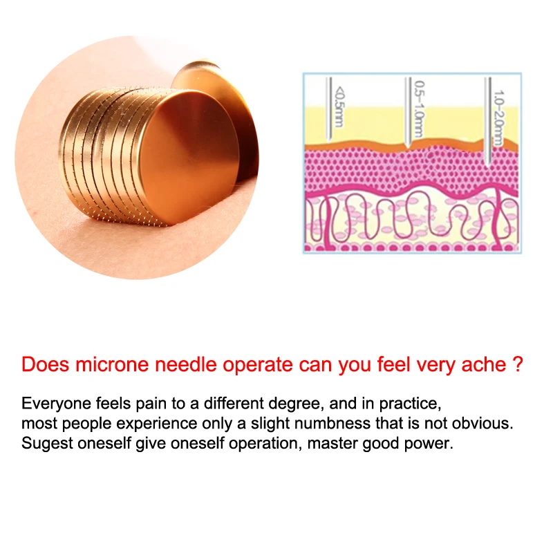 دارسوفال جودة المعادن ديرما الأسطوانة إبر دقيقة آلة التيتانيوم ميكرونيدل mezoroller للعناية بالبشرة وعلاج تساقط الشعر
