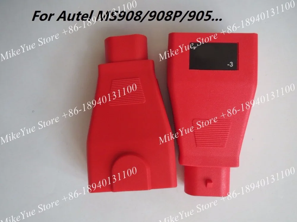 for Autel For FIAT -3 Pins MaxiSys Pro MS906 MS906BT MS906TS MS908S Pro Mini MaxiCOM MK908P OBD I Adapters DLC Connector