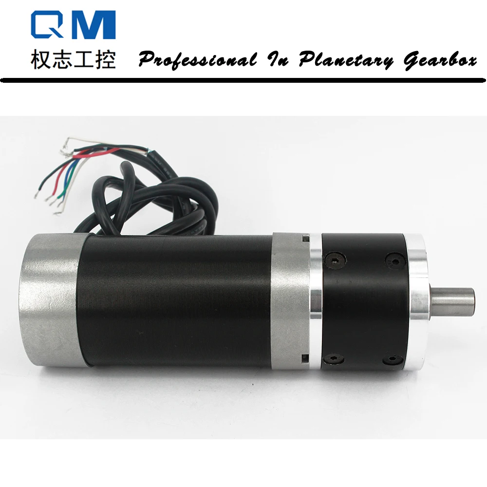 

Planetary Gearbox Reducer Ratio 5:1 15Arcmin NEMA23 24V 180W 4000Rpm Brushless DC Motor BLDC