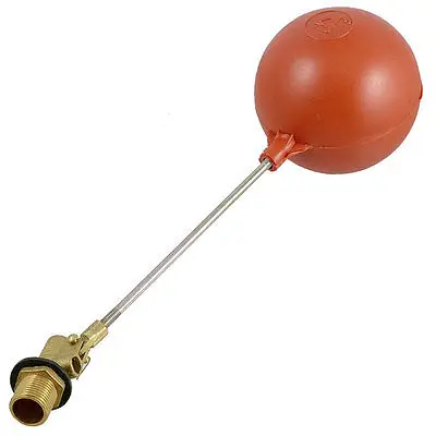 Liquid Waterniveausensor 1/2 "PT Draad Magnetische Plastic Float Ball Rood