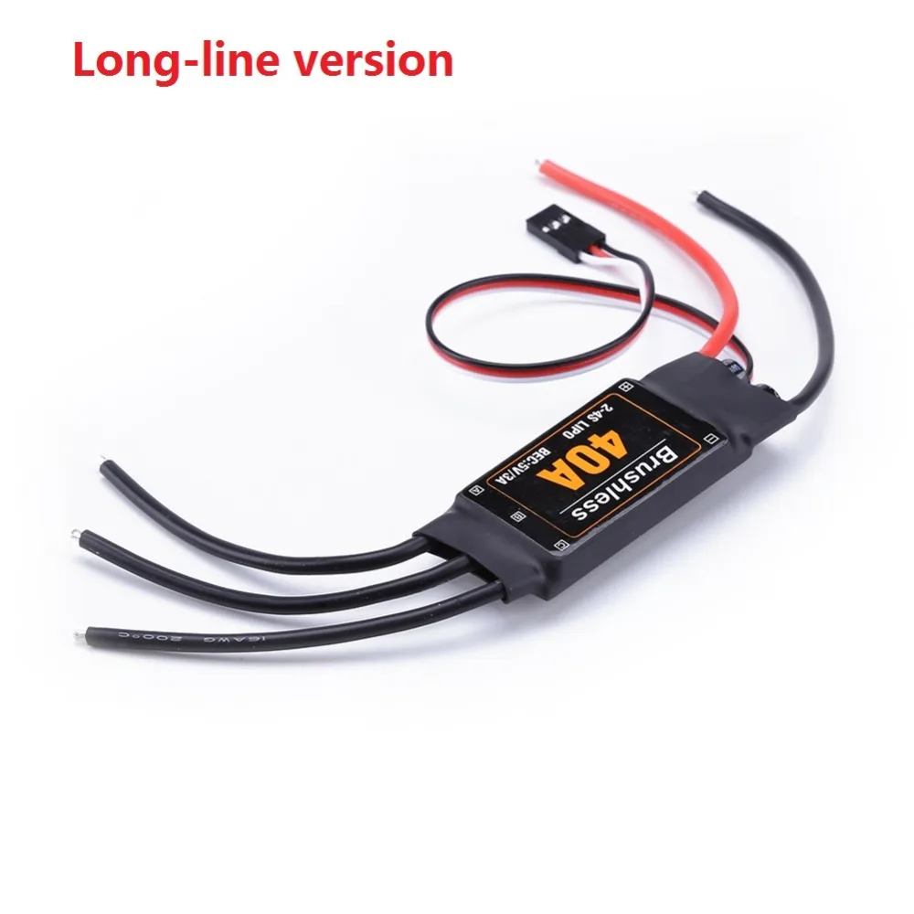 40A Brushless ESC Drone aeroplani parti componenti accessori regolatore di velocità motore RC giocattoli FPV elicottero Quadcopter durevole