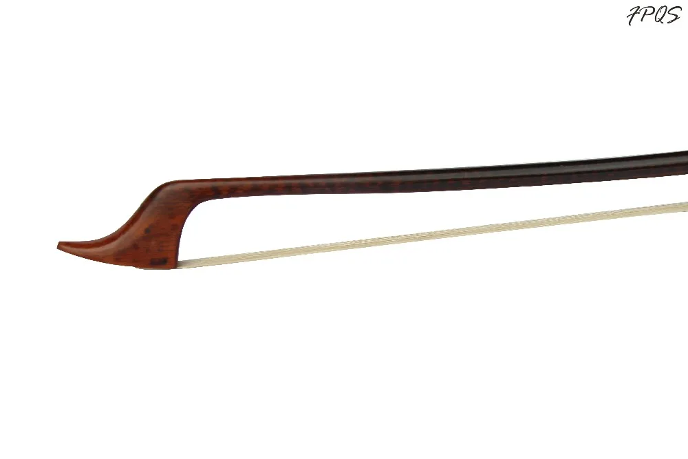 Free Shipping 4/4 Cello Bow Baroque Style High Quality Snakewood Letterwood Frog and Stright Stick Well Balance FP11