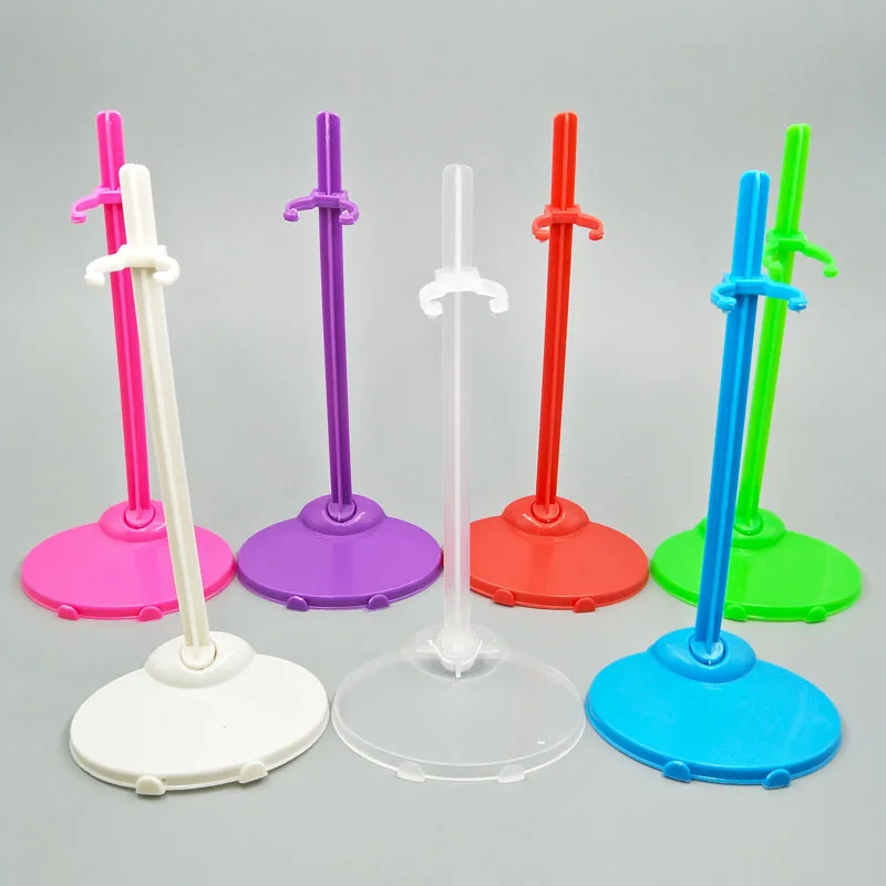 10pcs/lot Doll Stand Display Holder For Barbie Dolls Support 1/6 Doll Accessories