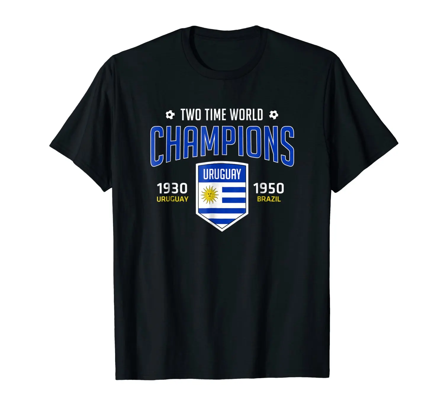 2019 Funny Cotton Casual Top Tee Uru Uruguay World Footballer Championships Photo T Shirts