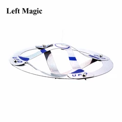 UFO Floating Fly Magic tricks Mystery Mid Air Fly Saucer UFO magic Props Outdoor Funny Toy For Kids Gift G8023