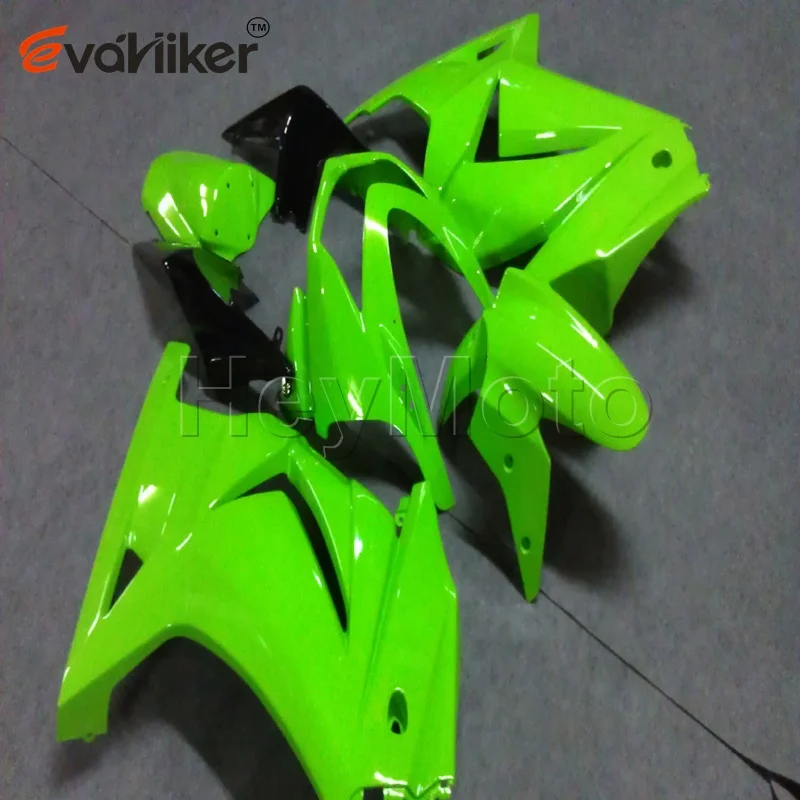 

ABS Plastic fairing for ZX250R EX250 2008 2009 2010 2011 2012 green EX 250 08 09 10 11 12 motorcycle panels Injection mold