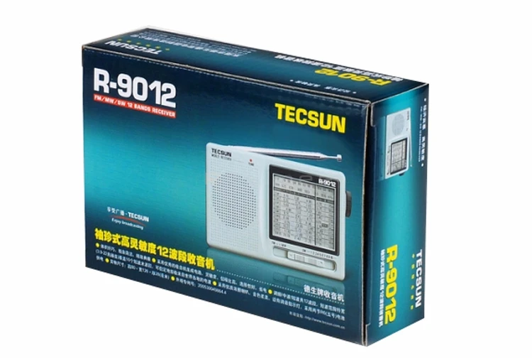 TECSUN R-9012 AM/FM/SW 12 Bands Shortwave Radio Portable