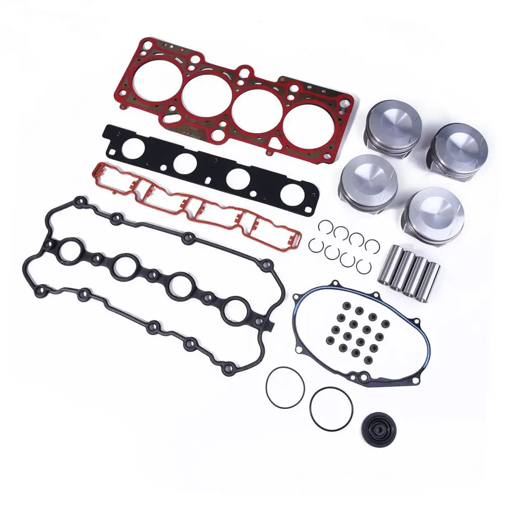 Engine Overhaul Package Rebuilding Kits & Piston Ring For A-UDI A4 A6 2.0T 06F198151A 06D107066C