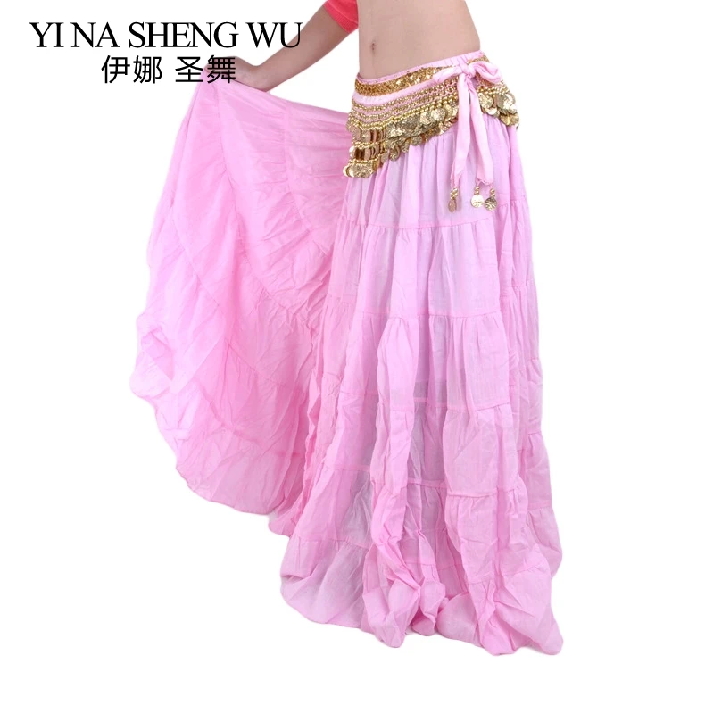 1Pc Thời Trang Bộ Lạc Bohemia Dance Dài Váy Đầm Giang Hồ Váy Nữ Múa Bụng Phòng Khiêu Vũ Váy Tròn Đầy Luyện Tập Vũ Đạo váy