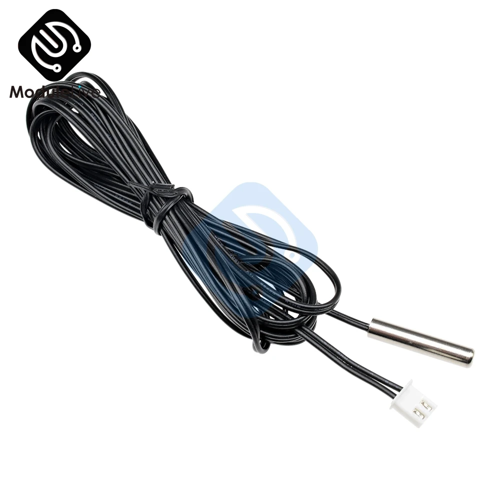 FOR W1209 W1401 NTC Thermistor Accuracy Temperature Sensor 10K 1% 3950 Waterproof Probe 1m 100CM New