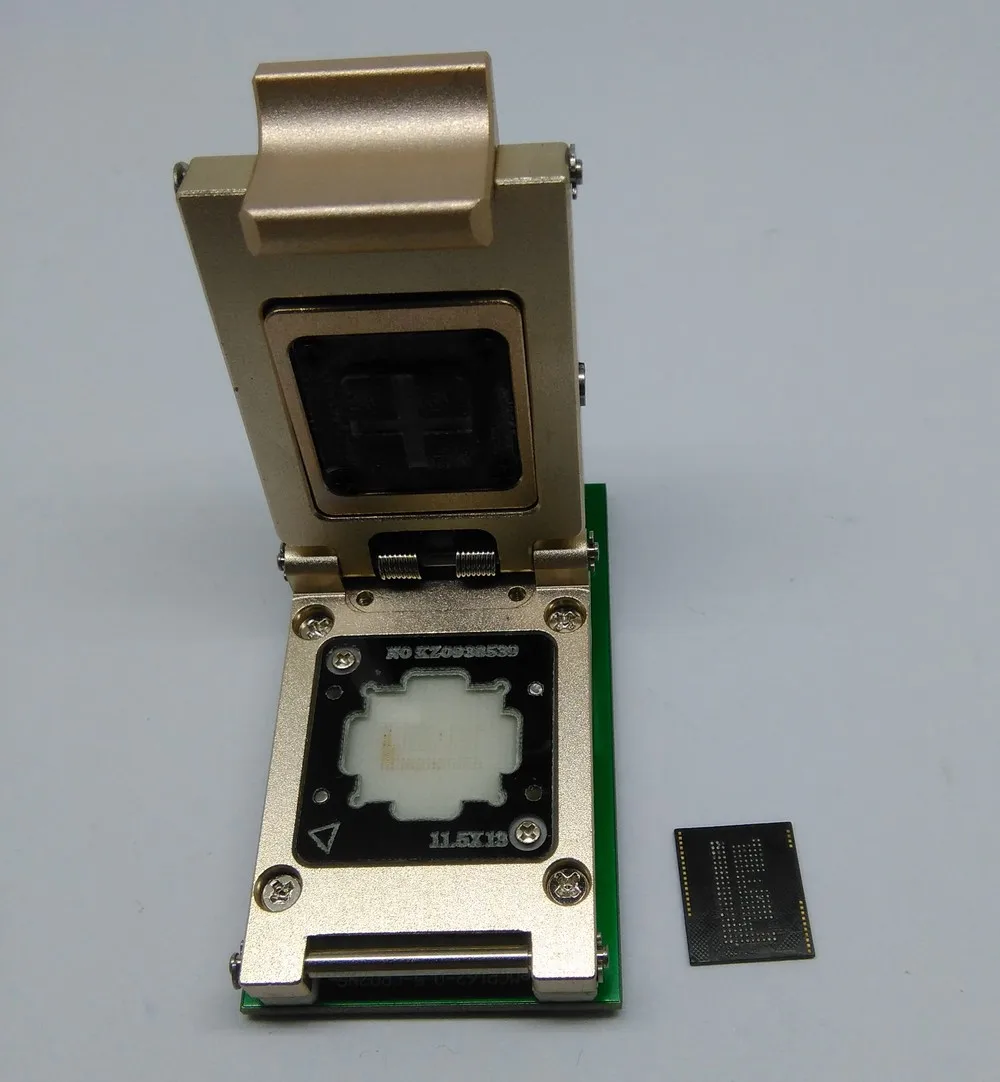 محول SD eMCP_12x16mm، أداة لاستعادة البيانات من الهاتف المحمول الميت، مقبس BGA162 BGA186، سبائك الألومنيوم، صدفي