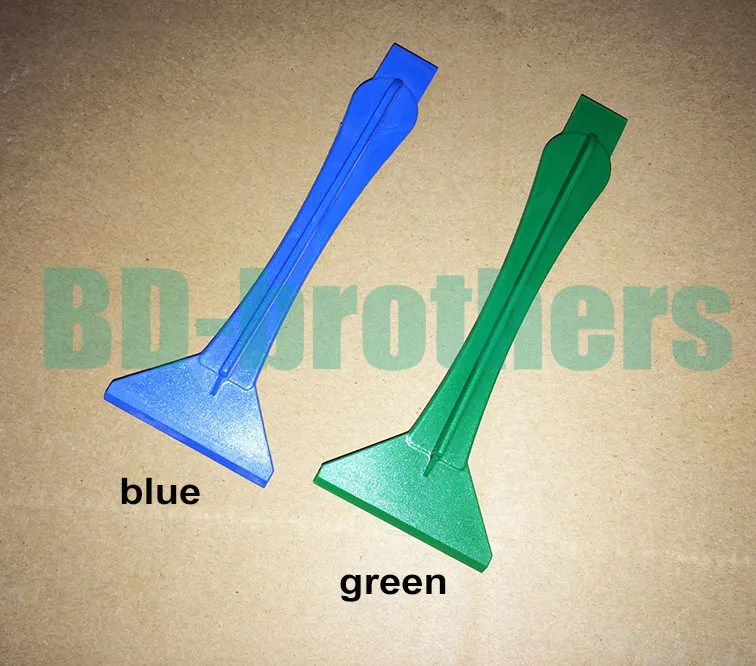 Blue Plastic Pry Tool Prying Tools Triangle Shovels Spatula Crowbar Tool for iPhone iPad Tablet PC LCD Repair 500pcs/lot