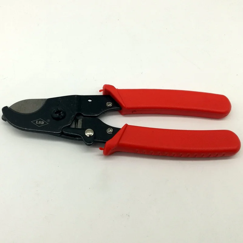 LS-K03C hand crimping tool kit for crimping terminals and connectors with cable cutter and replaceable dies crimping tool set