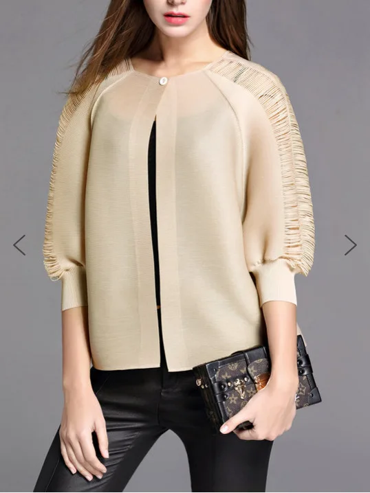 

Складная рубашка Мияке, полая рубашка, свободная, тонкая, большого размера, новый стиль, осень