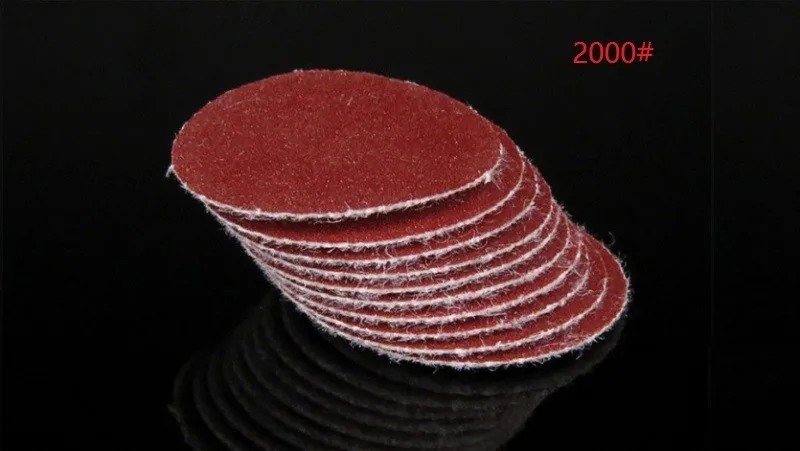 جديد 1 "25 مللي متر 100 قطعة يتدفقون لاصق الصنفرة ذاتية اللصق Aabrasive ورقة يناسب ساندر/تلميع 80-7000 #