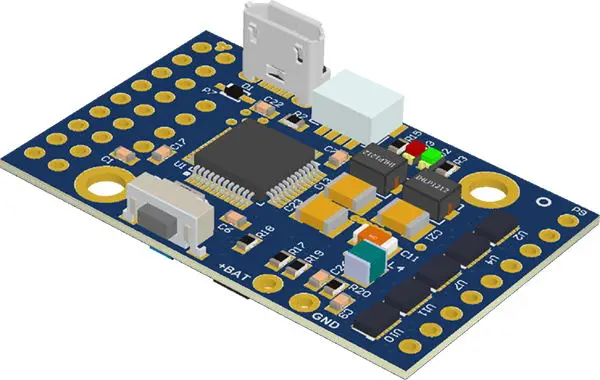 BaseCam SimpleBGC 32-bit Tiny I2C 2-IMU Set Revision B Alexmos 3 axis gimbal controller small encoder nacelle controller PCB