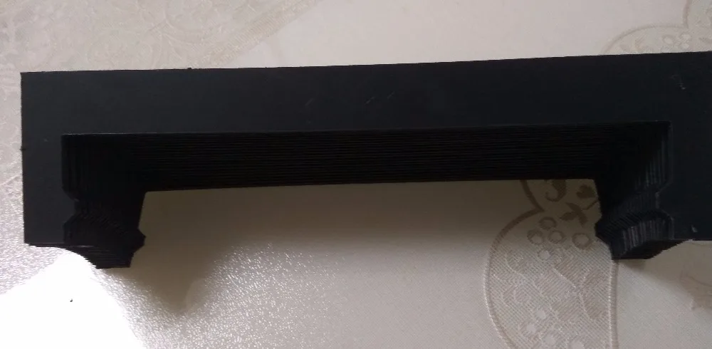 Accordion guide rail protection ,width392mm x height72mm x Lmax750mm