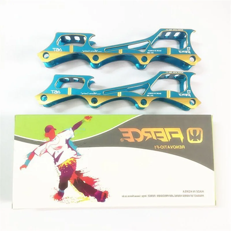 243mm Rockered Skates Base Roller F1 Slalom Rocked 72MM 76MM 80MM Inline Skating Frame 4X80mm 4X76mm 4X72mm 231mm 219mm MST FSK
