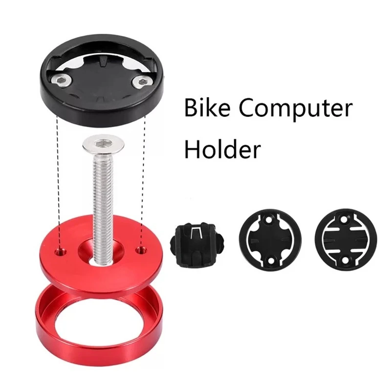 

Bicycle Computer Holder Stem Top Cap MTB Road Bike Stopwatch Bracket GPS Speedometer Mount For GARMIN Bryton CATEYE IGPSPORT