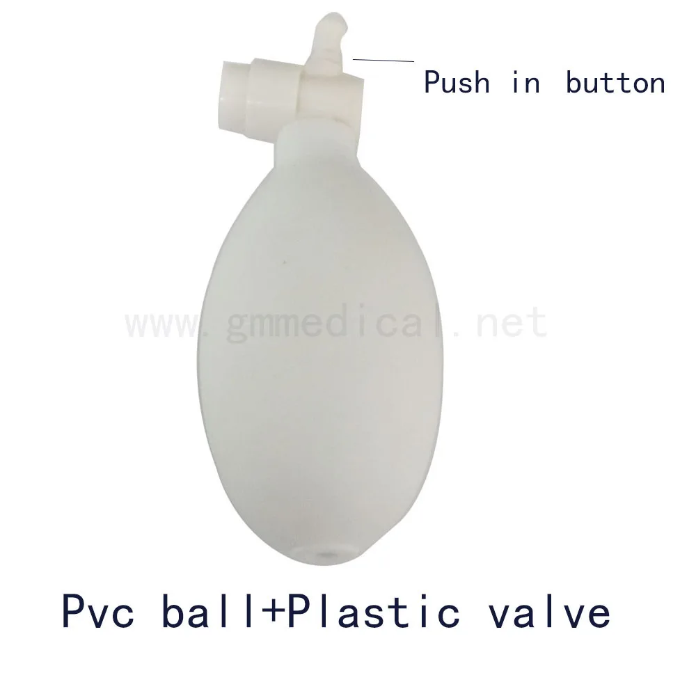 Manual Sphygmomanometer Latex/Pvc ball air inflatable bulb with plastic valve use for blood pressure cuff.